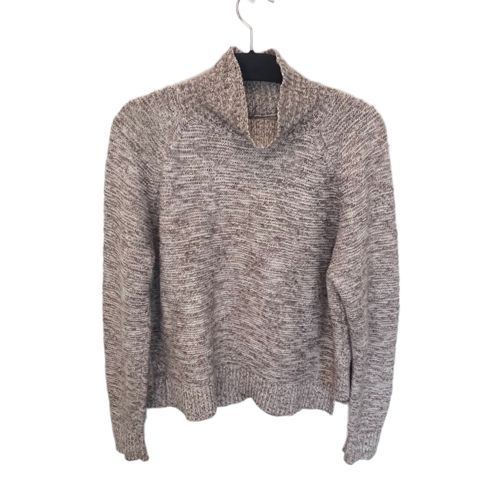 Madewell Mock Neck Oversized Knit Sweater